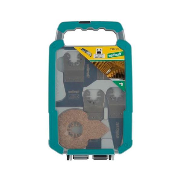 Комплект ножове за мултифункционален инструмент Wolfcraft 065 WLF1036, 5 бр