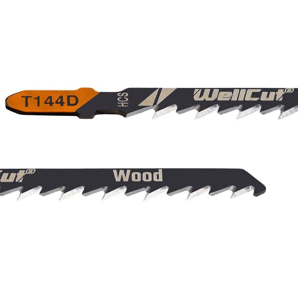 Комплект ножове за прободен трион WellCut WC-JB10, 10 бр