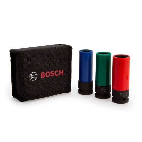 Комплект вложки за гайковерт Bosch 2608551102, 3 бр, 17/19/21 мм