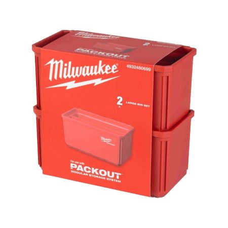 Кутия - органайзер Milwaukee PACKOUT 4932480699, 2 бр