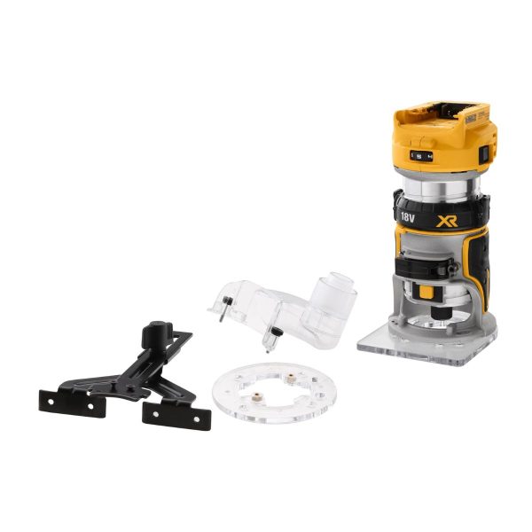 Ръчна оберфреза DeWalt DCW600N, комбинирана 18.0 V, 6.35 мм, Li-Ion