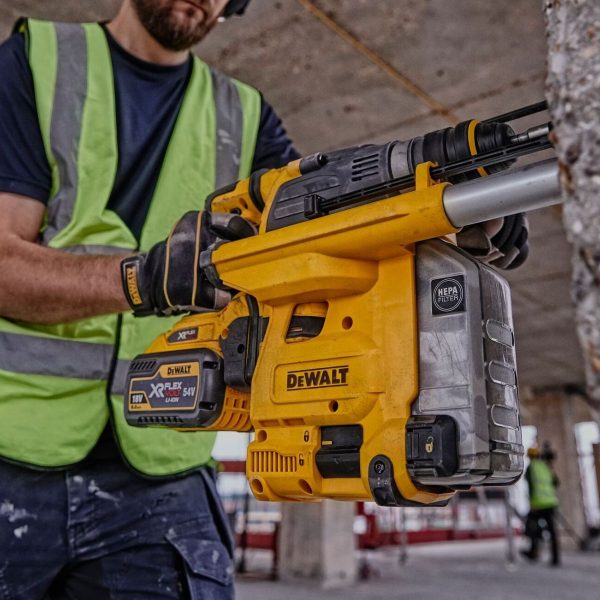 Акумулаторен безчетков перфоратор Dewalt DCH334X2,18/54V Flexvolt, SDS-plus