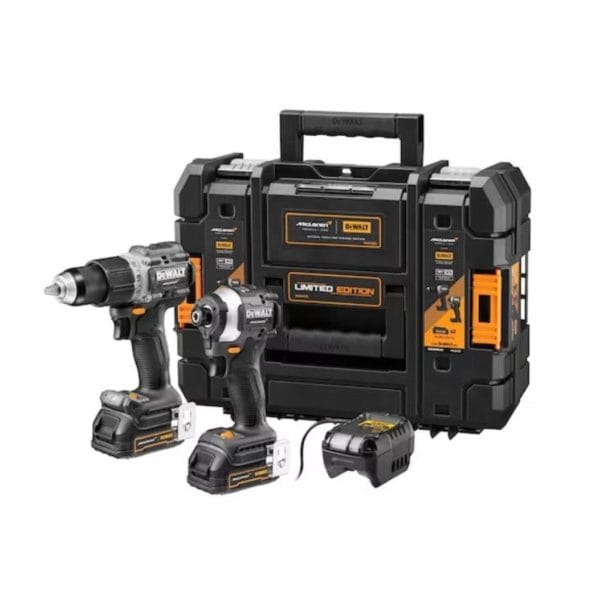 Комплект акумулаторни винтоверти DeWalt DCK200ME2GT 18V Limited edition