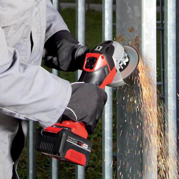 Акумулаторен ъглошлайф Einhell TE-AG 18 Li-Solo Power X-Change, 115 мм, 18 V