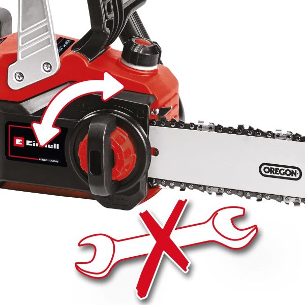 Акумулаторен верижен трион - резачка Einhell GP-LC 36/35 Li-Solo, 18 + 18 V, 35 см