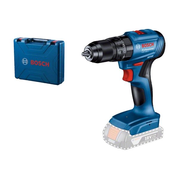 Акумулаторен ударен винтоверт Bosch GSB 185-Li, 18 V, 50 Nm