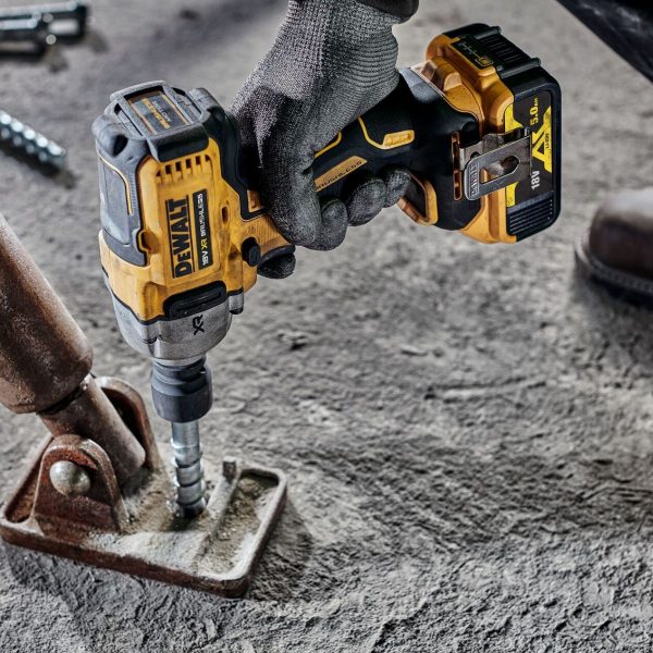 Акумулаторен ударен гайковерт DeWALT DCF891P2T, 812 Nm, 18 V, 1/2″