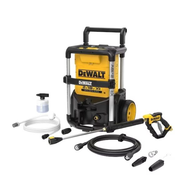 Акумулаторна водоструйка Dewalt DCMPW1600N, 18+18 V