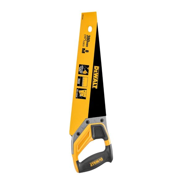 Дърводелски трион със закалени зъби DeWALT DWHT0-20544, 380 мм, 8 TPI