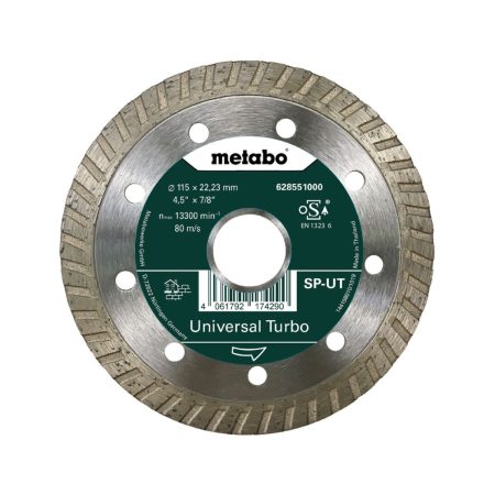 Диамантен диск за бетон METABO SP-UT, 628551000, 115 х 22.23 мм