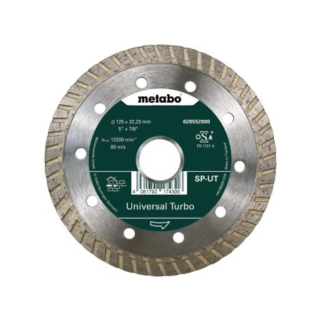 Диамантен диск за бетон METABO SP-UT, 628552000, 125 х 22.23 мм