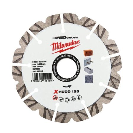 Диамантен диск за бетон Milwaukee 4932492148, 125 мм