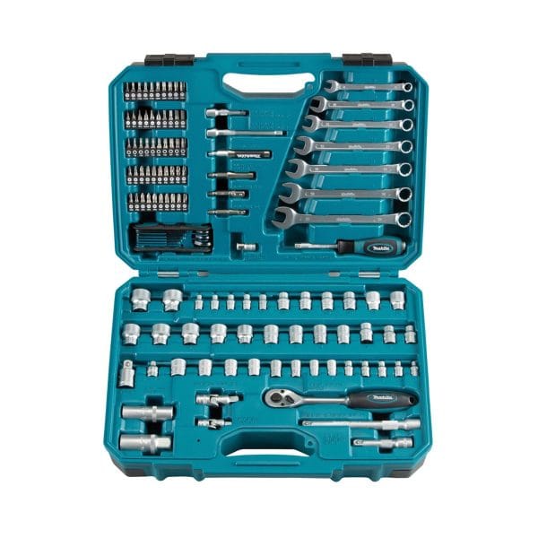 Комплект инструменти и накрайници Makita E-06616, 1/4, 3/8 ", 120 бр