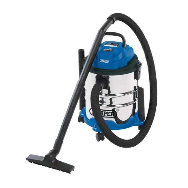 Прахосмукачка за сухо и мокро почистване Draper 20515, 1250 W, 20 L