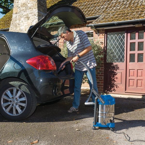 Прахосмукачка за сухо и мокро почистване Draper 20515, 1250 W, 20 L