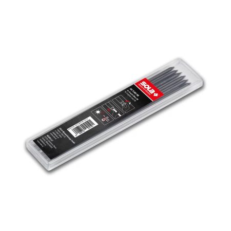 Сив графит за дърводелски молив Sola TLM EM G, 66045120, 6 бр