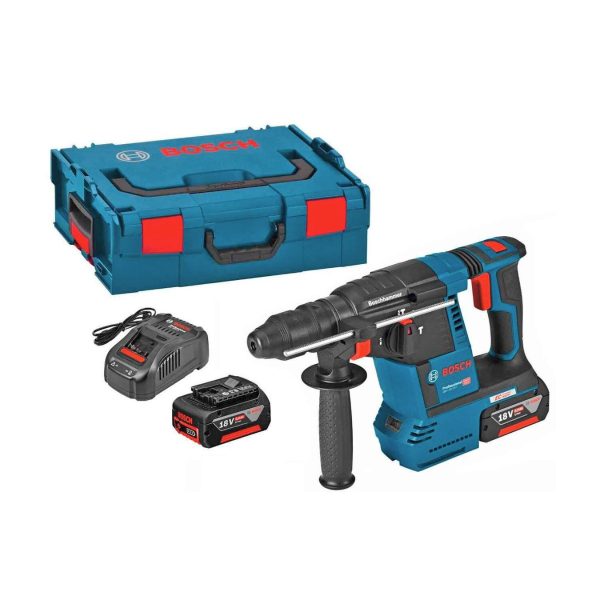 Акумулаторен перфоратор BOSCH GBH 18V-26, 18 V, 2,6 J, SDS-plus