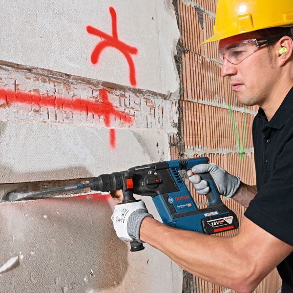 Акумулаторен перфоратор BOSCH GBH 18V-26, 18 V, 2,6 J, SDS-plus