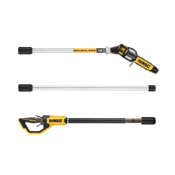 Акумулаторен телескопичен верижен трион DeWalt DCMPS567N, 18 V, 20 см