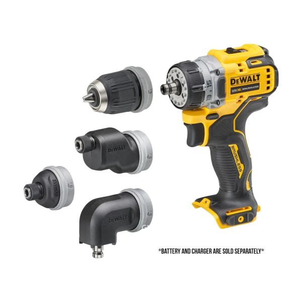 Акумулаторен винтоверт DeWalt DCD703N, 12V, 57.5Nm
