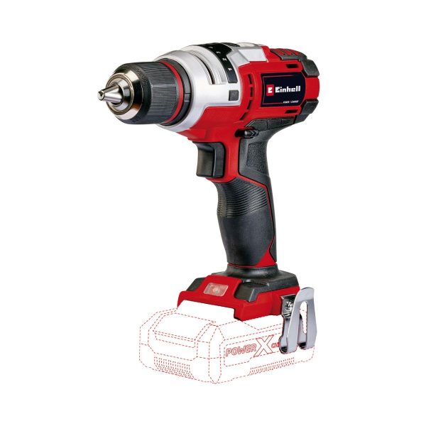 Акумулаторен винтоверт Einhell TE-CD 18 Li E - Solo Power X-Change, 18 V, 47 Nm