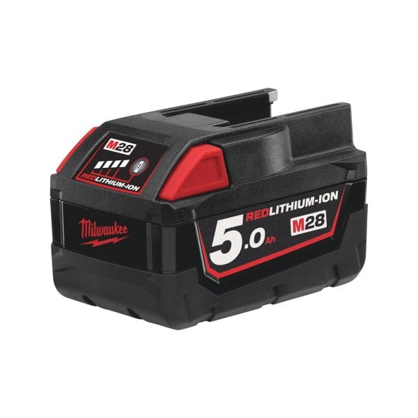 Акумулаторна батерия Milwaukee M28 B5, 5.0Ah, REDLITHIUM-ION™