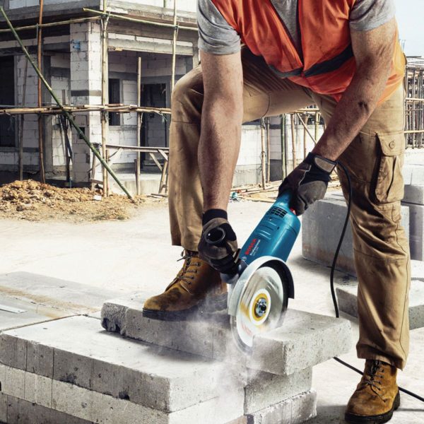 Електрически ъглошлайф BOSCH GWS 2200, 2200 W, 230 мм