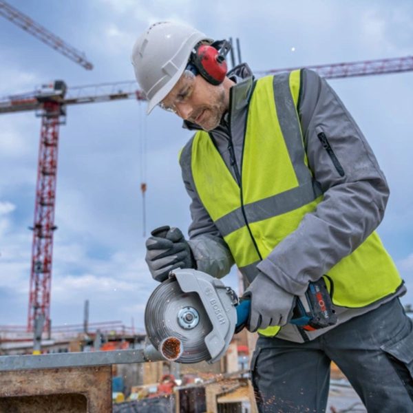 Акумулаторен ъглошлайф BOSCH GWS 18V-180 P PROFESSIONAL, 18 V, 180 мм