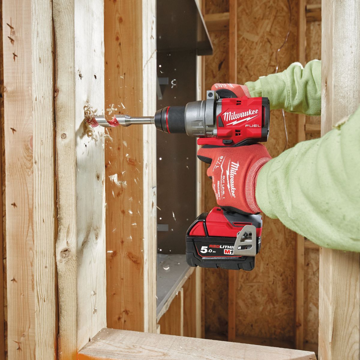 Акумулаторен Винтоверт Milwaukee M18FDD3-0X, 18 V, 158 Nm, Безчетков 4 Акумулаторен Винтоверт Milwaukee M18FDD3-0X, 18 V, 158 Nm, Безчетков