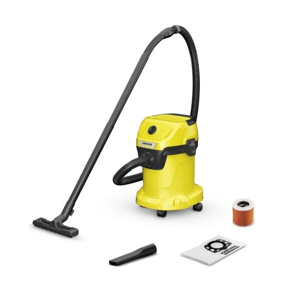 Електрическа смукачка за сухо и мокро почистване Karcher WD 3 V-17/4/20, 1000 W, 17 L