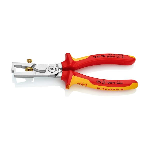 Клещи за кабели и изолация Knipex 13 66 180, 180 мм, VDE