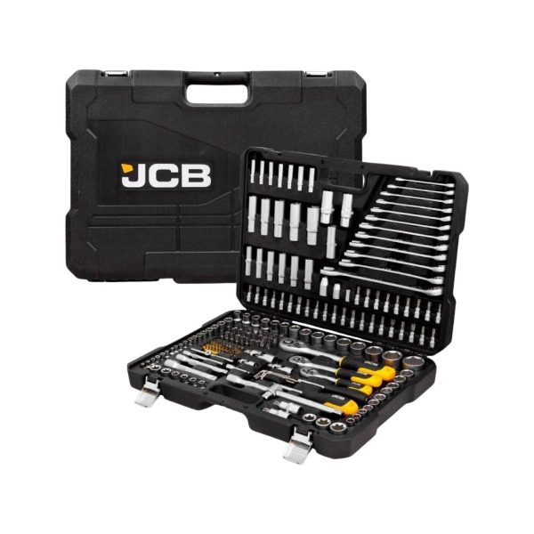 Комплект гедоре JCB-38841, 216 бр, 1/4", 3/8", 1/2"