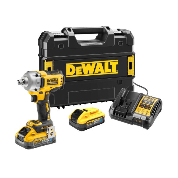 Акумулаторен ударен гайковерт DeWALT DCF891H2T, 812 Nm, 18 V, 1/2″