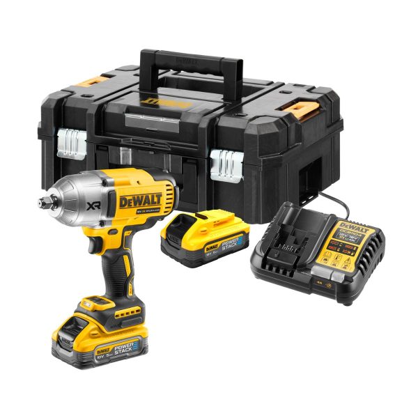 Акумулаторен ударен гайковерт DeWALT DCF900H2T, 18 V, 1898 Nm, 1/2"