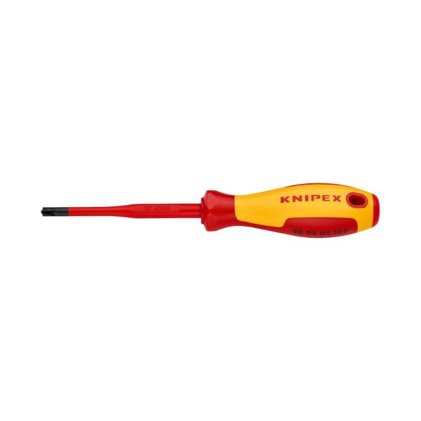 Изолирана кръстата отвертка Knipex 98 25 02, 212 мм, PZ2, VDE