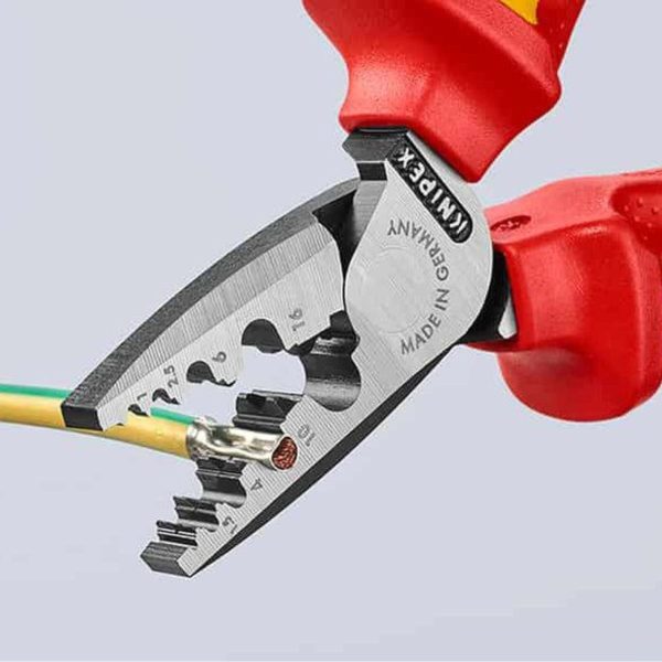 Кримпващи клещи Knipex 97 78 180, 180 мм, VDE