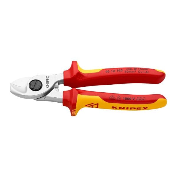 Ножици за кабели Knipex 95 16 165, 165 мм, VDE