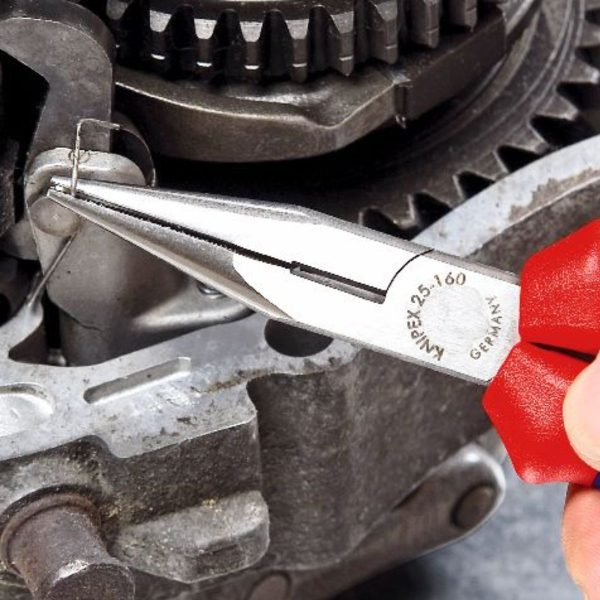 Прави плоски клещи за рязане Knipex 25 02 160, 160 мм