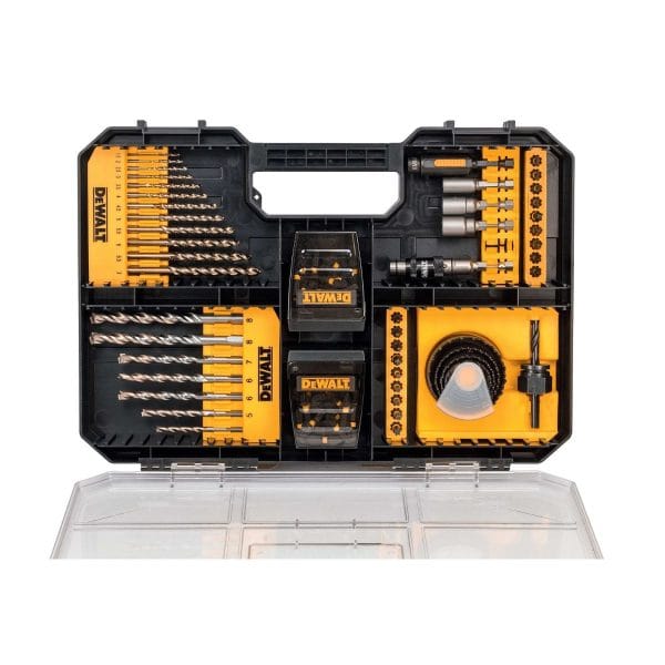 Комплект битове и свредла Dewalt DT70620T, 100 бр