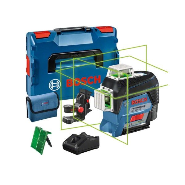 Лазерен нивелир BOSCH GLL 3-80 CG, Линеен, 0601063T00
