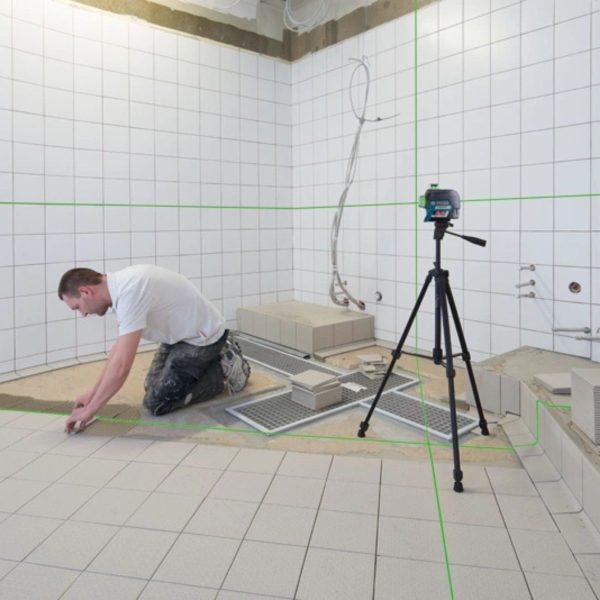 Лазерен нивелир BOSCH GLL 3-80 CG, Линеен, 0601063T00