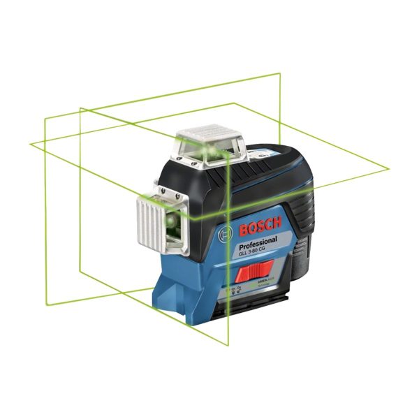 Лазерен нивелир BOSCH GLL 3-80 CG, Линеен, 0601063T00