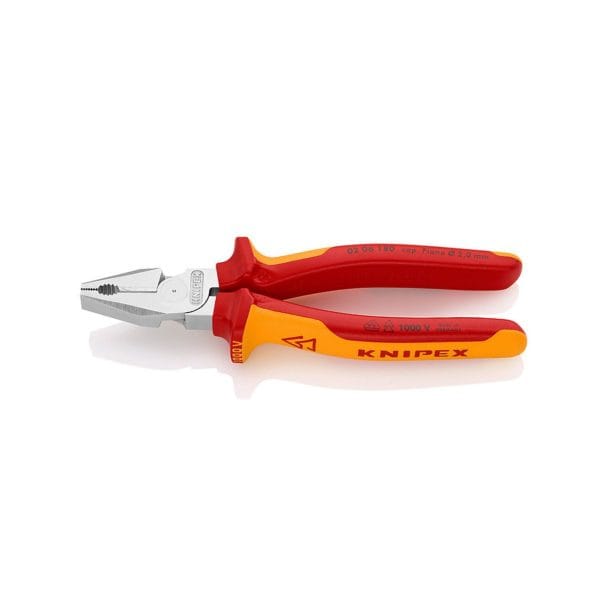 Комбинирани клещи Knipex 02 06 200, 200 мм, VDE