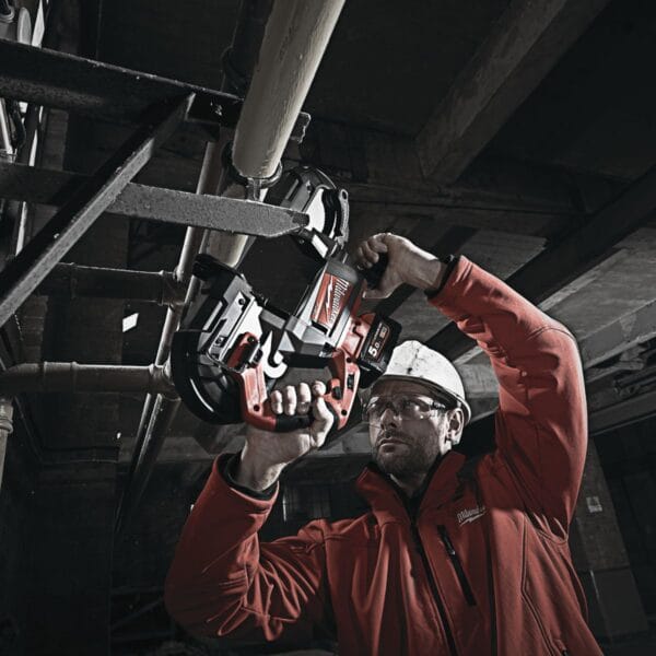 Акумулаторен лентов трион Milwaukee M18 CBS125-0, 18 V, 125 мм, 4933447150