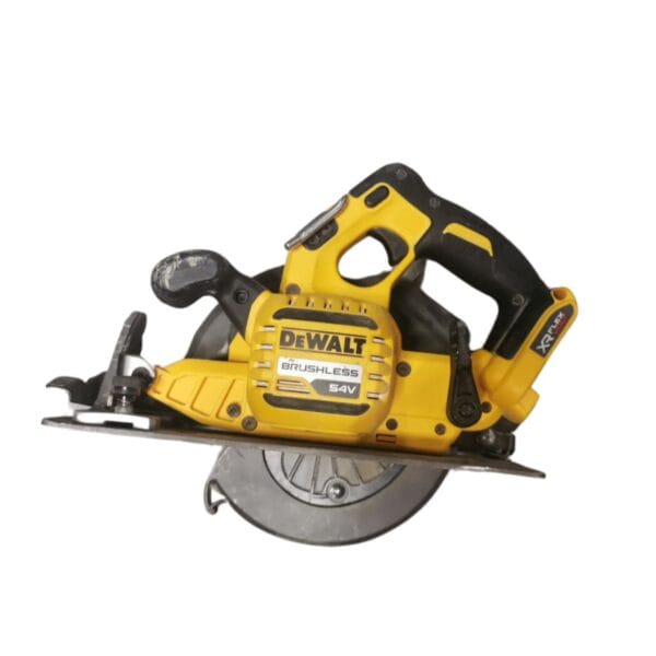 Акумулаторен ръчен циркуляр DEWALT DCS578N, 54 V/18 V, 190 мм ВТОРА УПОТРЕБА