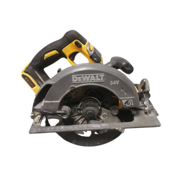 Акумулаторен ръчен циркуляр DEWALT DCS578N, 54 V/18 V, 190 мм ВТОРА УПОТРЕБА