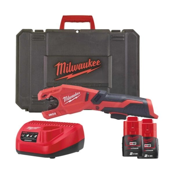 Акумулаторен тръборез Milwaukee M12 PCSS-202C, 12 V, 12-28 мм, 4933479242