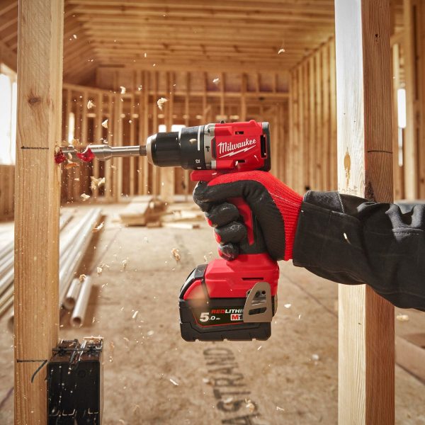 Акумулаторен ударен винтоверт Milwaukee M18 BLPDRC-422C, 18 V, 60.5 Nm, 4933492825