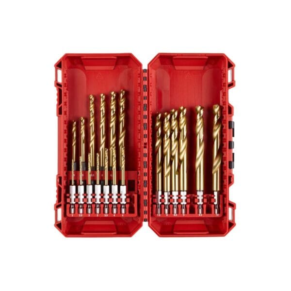 Комплект свредла за метал Milwaukee 4932493866, 19 бр, 1/4", 2 - 10 мм