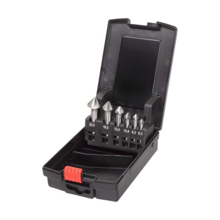 Комплект зенкери за неръждаема стомана Milwaukee 4932493575, 6 бр, HSS CO